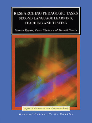 cover image of Researching Pedagogic Tasks